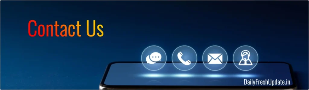 Contact Us - DailyFreshUpdate.in